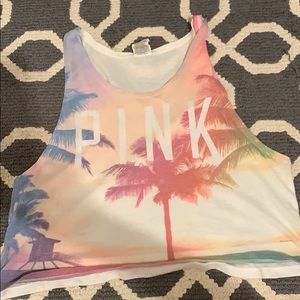 Pink tank top